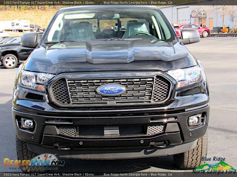 2020 Ford Ranger XLT SuperCrew 4x4 Shadow Black / Ebony Photo #8