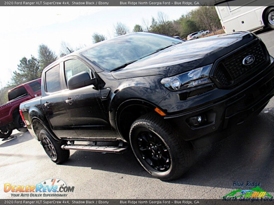 2020 Ford Ranger XLT SuperCrew 4x4 Shadow Black / Ebony Photo #25