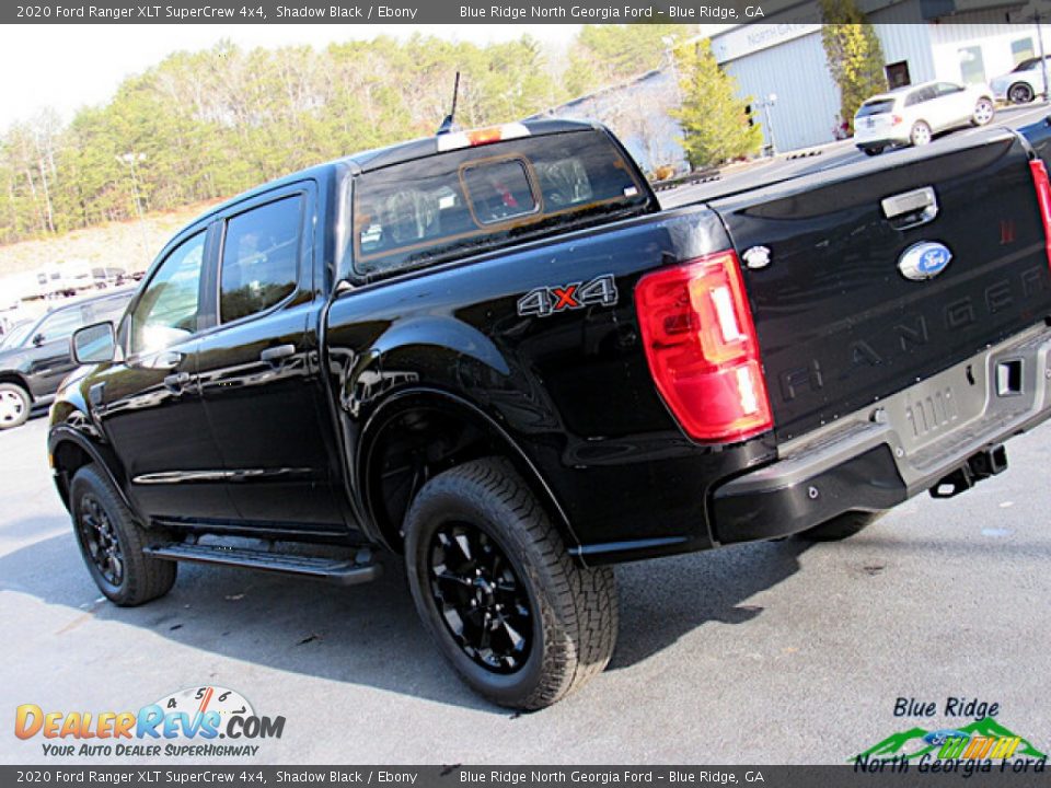 2020 Ford Ranger XLT SuperCrew 4x4 Shadow Black / Ebony Photo #27