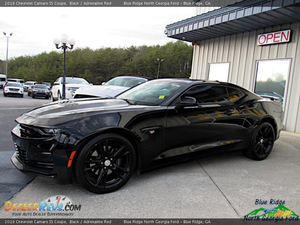 2019 Chevrolet Camaro SS Coupe Black / Adrenaline Red Photo #2