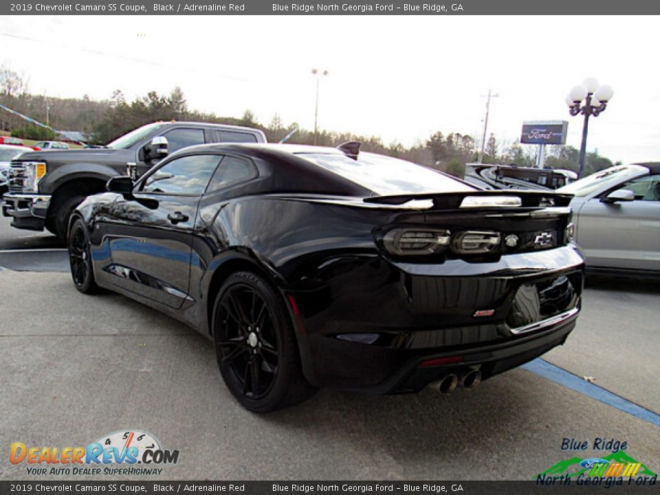 2019 Chevrolet Camaro SS Coupe Black / Adrenaline Red Photo #3