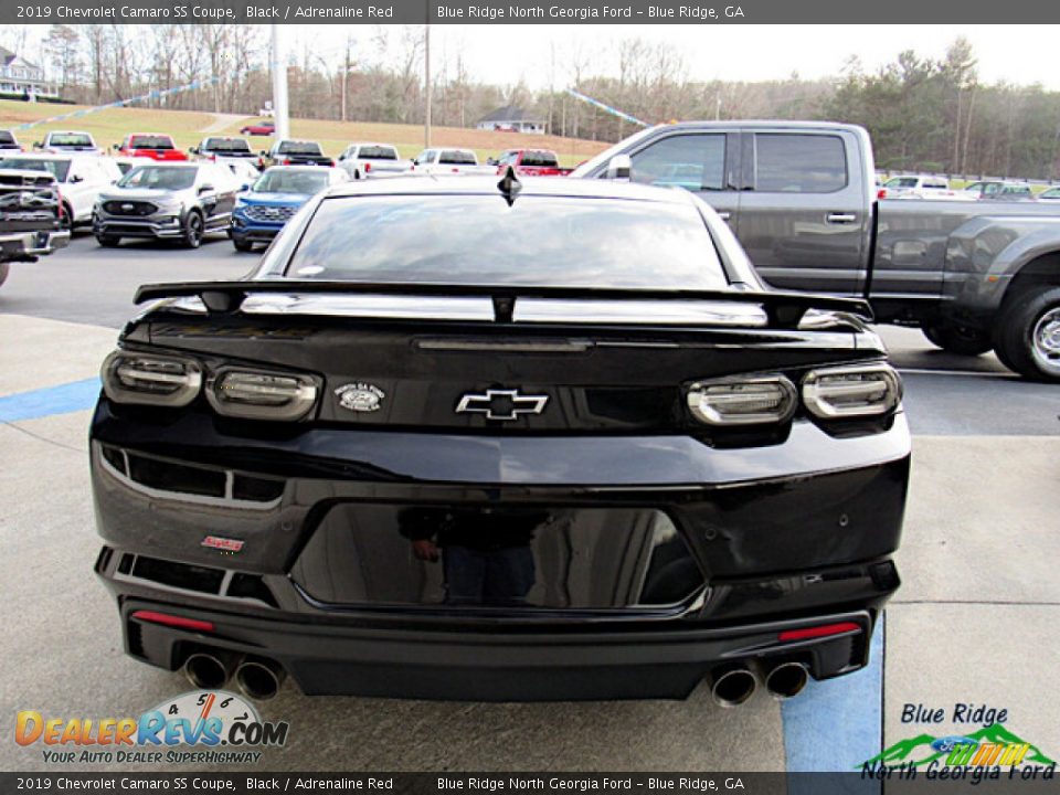 2019 Chevrolet Camaro SS Coupe Black / Adrenaline Red Photo #4