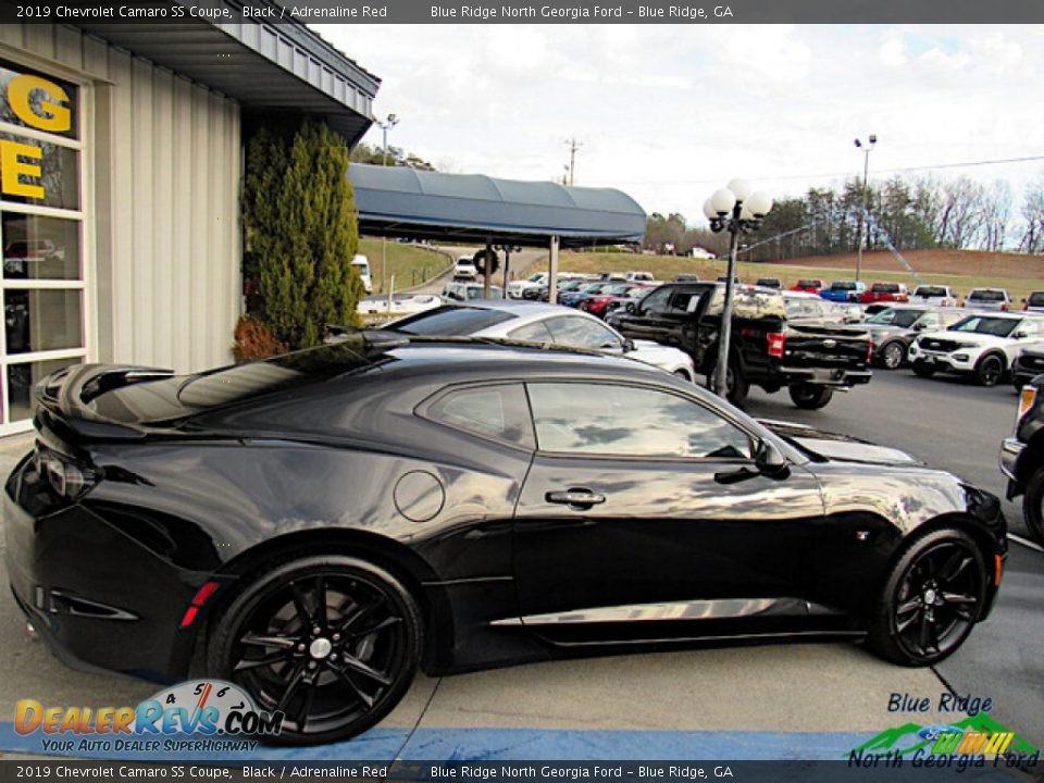 2019 Chevrolet Camaro SS Coupe Black / Adrenaline Red Photo #6