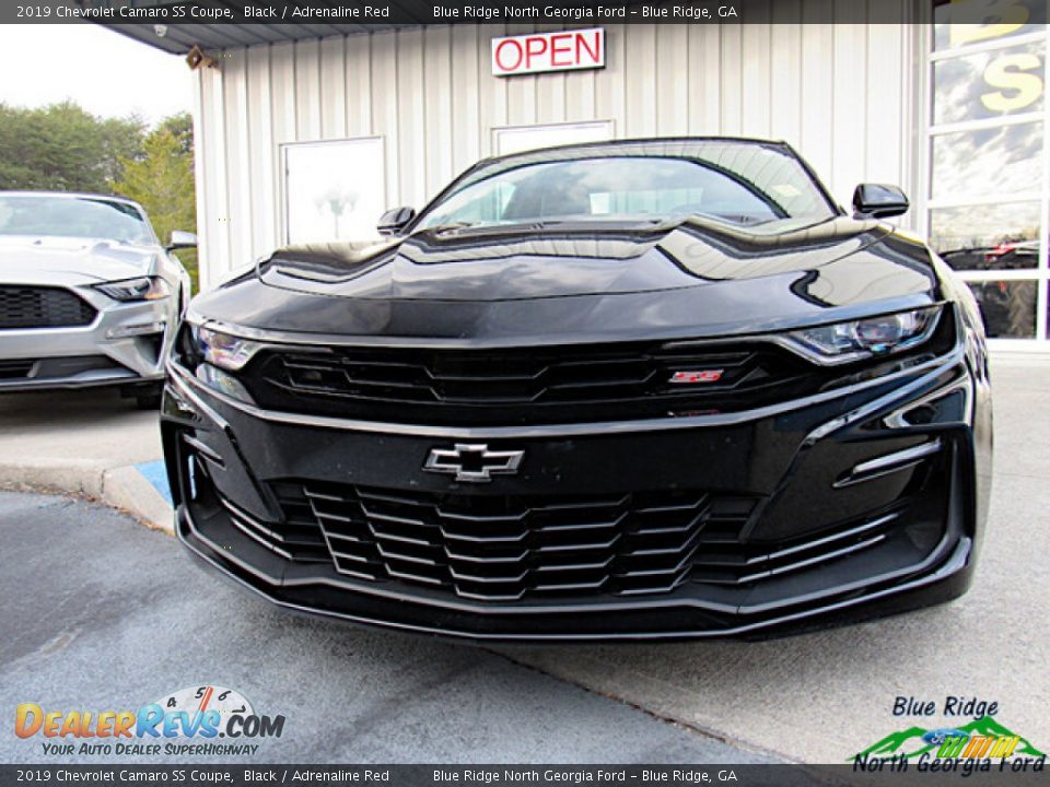 2019 Chevrolet Camaro SS Coupe Black / Adrenaline Red Photo #8