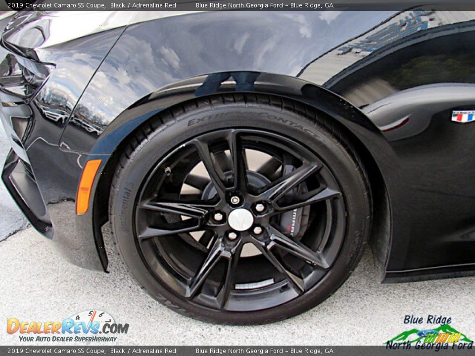 2019 Chevrolet Camaro SS Coupe Black / Adrenaline Red Photo #9