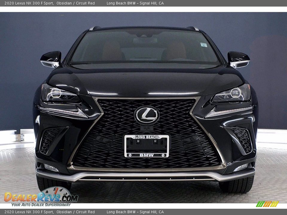 2020 Lexus NX 300 F Sport Obsidian / Circuit Red Photo #2