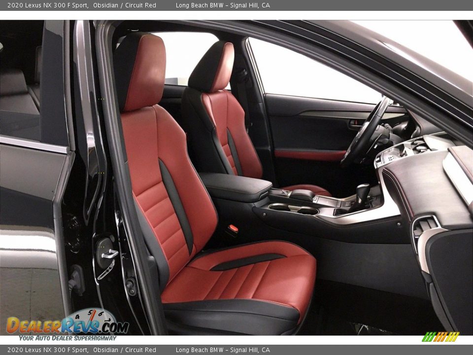 Circuit Red Interior - 2020 Lexus NX 300 F Sport Photo #6
