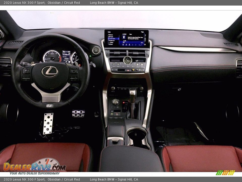 2020 Lexus NX 300 F Sport Obsidian / Circuit Red Photo #15