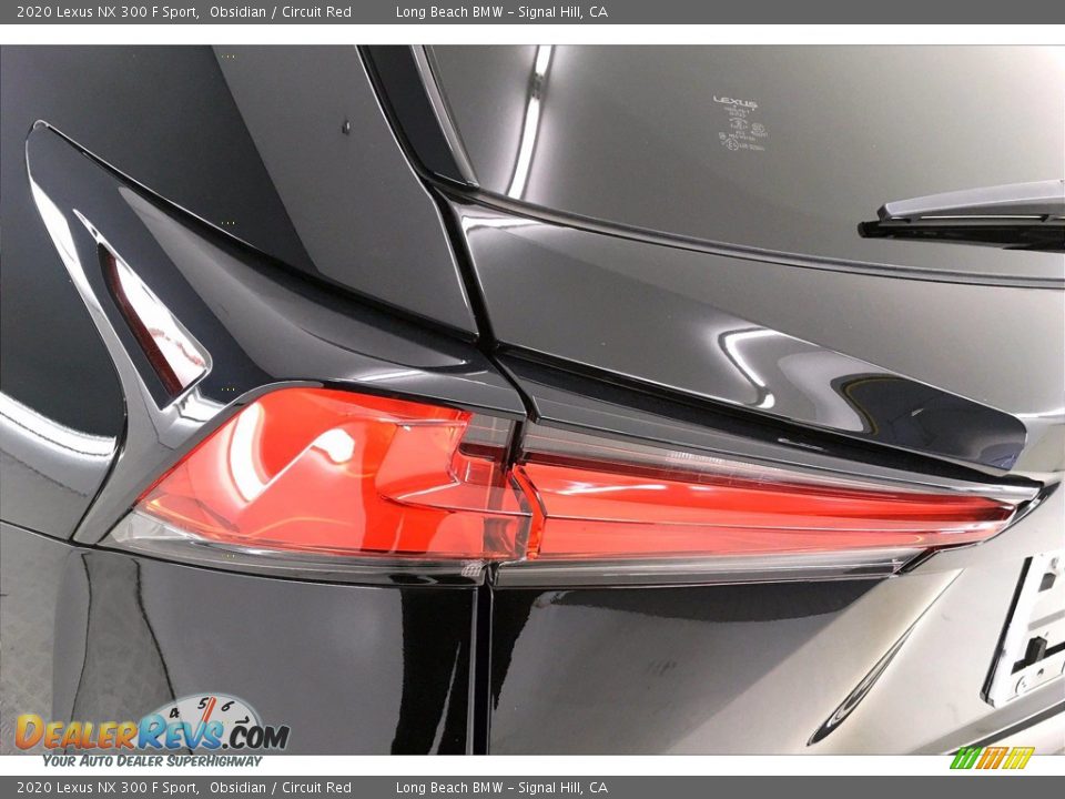 2020 Lexus NX 300 F Sport Obsidian / Circuit Red Photo #27