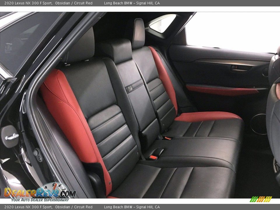 Rear Seat of 2020 Lexus NX 300 F Sport Photo #29
