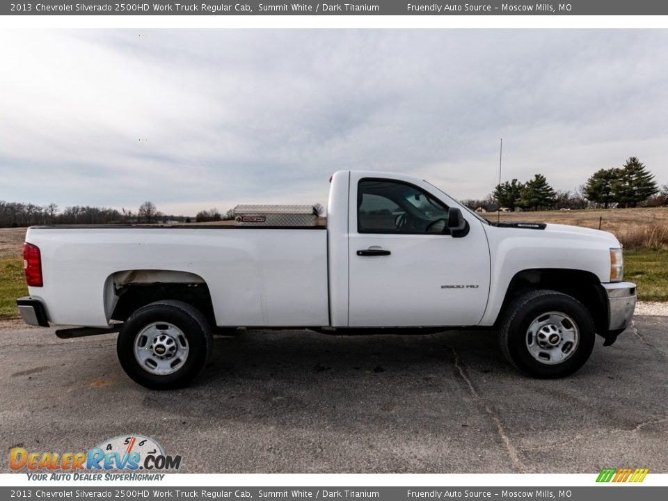 2013 Chevrolet Silverado 2500HD Work Truck Regular Cab Summit White / Dark Titanium Photo #3