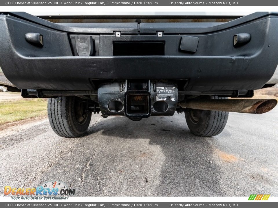 2013 Chevrolet Silverado 2500HD Work Truck Regular Cab Summit White / Dark Titanium Photo #14