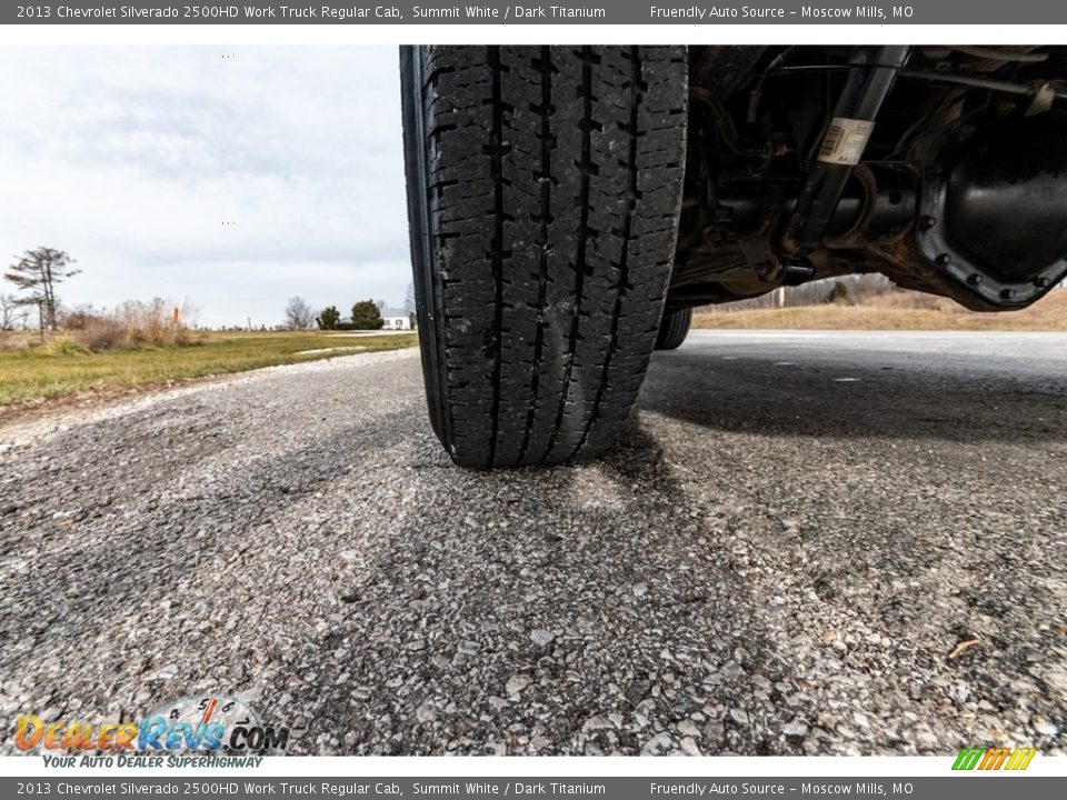 2013 Chevrolet Silverado 2500HD Work Truck Regular Cab Summit White / Dark Titanium Photo #15