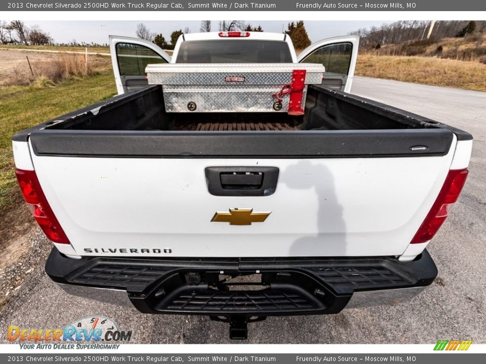 2013 Chevrolet Silverado 2500HD Work Truck Regular Cab Summit White / Dark Titanium Photo #23