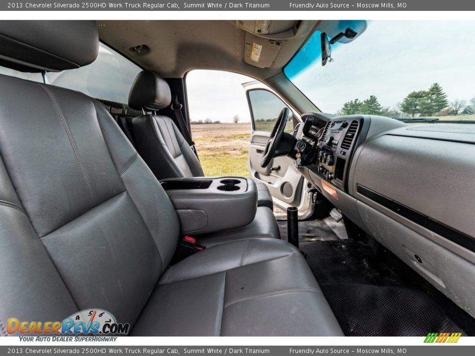 2013 Chevrolet Silverado 2500HD Work Truck Regular Cab Summit White / Dark Titanium Photo #27