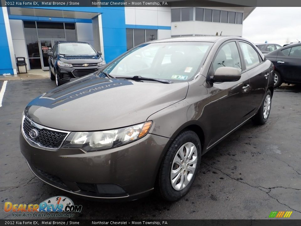 2012 Kia Forte EX Metal Bronze / Stone Photo #2