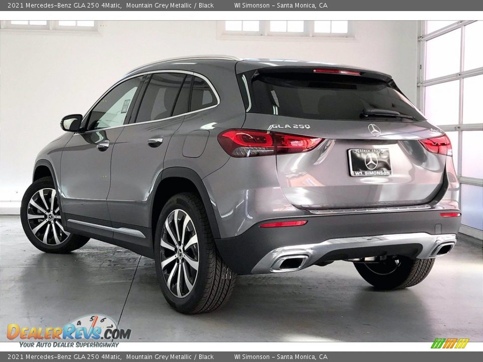 2021 Mercedes-Benz GLA 250 4Matic Mountain Grey Metallic / Black Photo #2