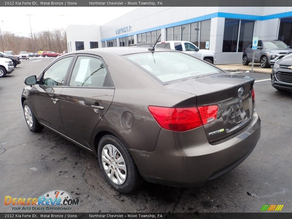 2012 Kia Forte EX Metal Bronze / Stone Photo #4