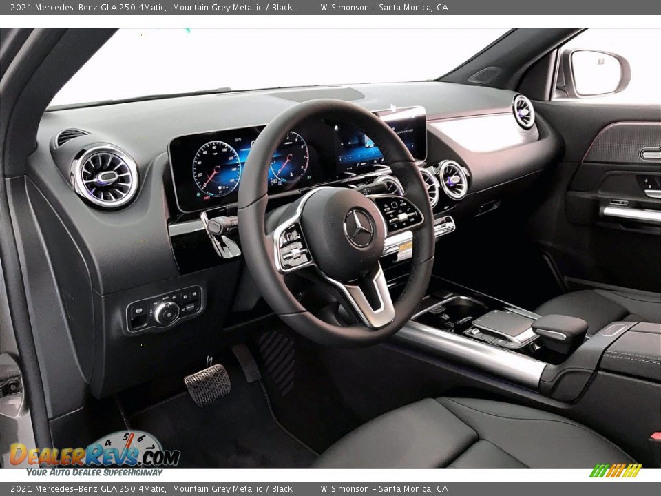 2021 Mercedes-Benz GLA 250 4Matic Mountain Grey Metallic / Black Photo #4