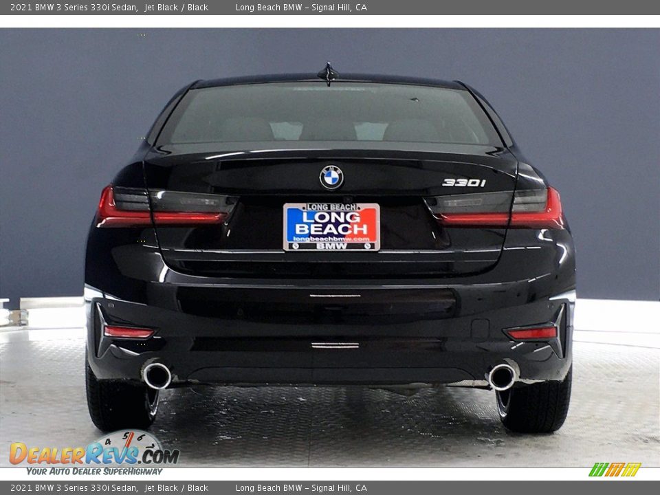 2021 BMW 3 Series 330i Sedan Jet Black / Black Photo #4