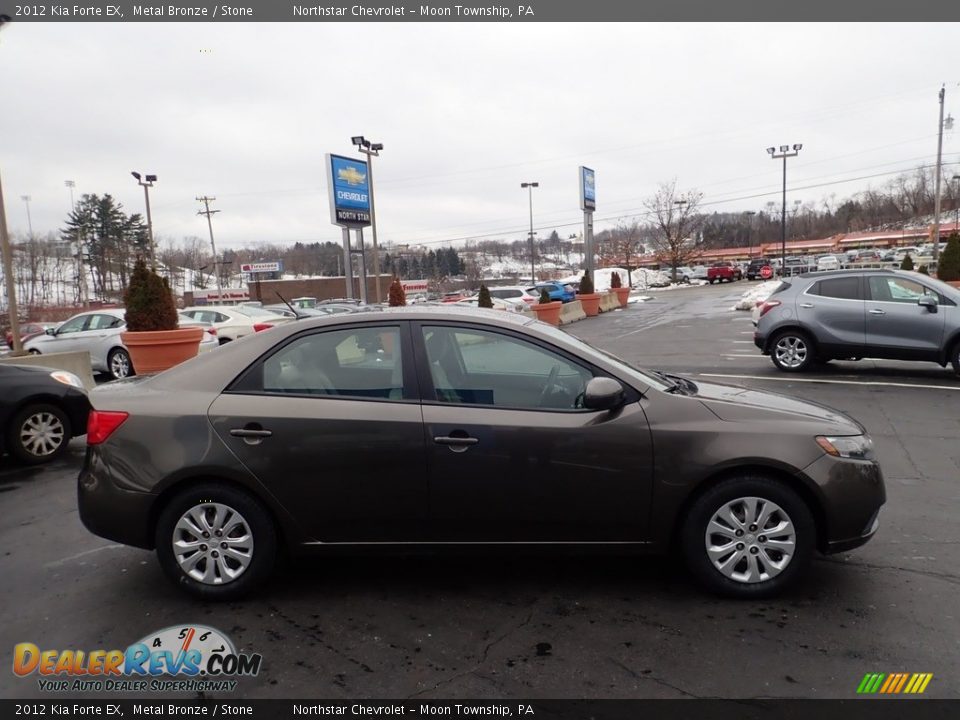 2012 Kia Forte EX Metal Bronze / Stone Photo #9