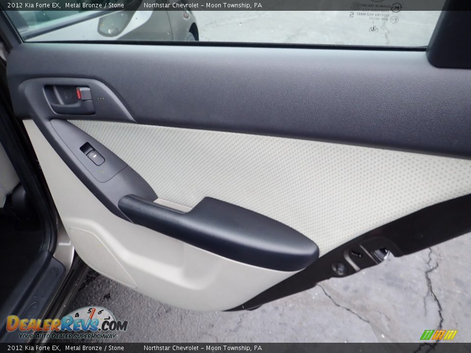 2012 Kia Forte EX Metal Bronze / Stone Photo #18