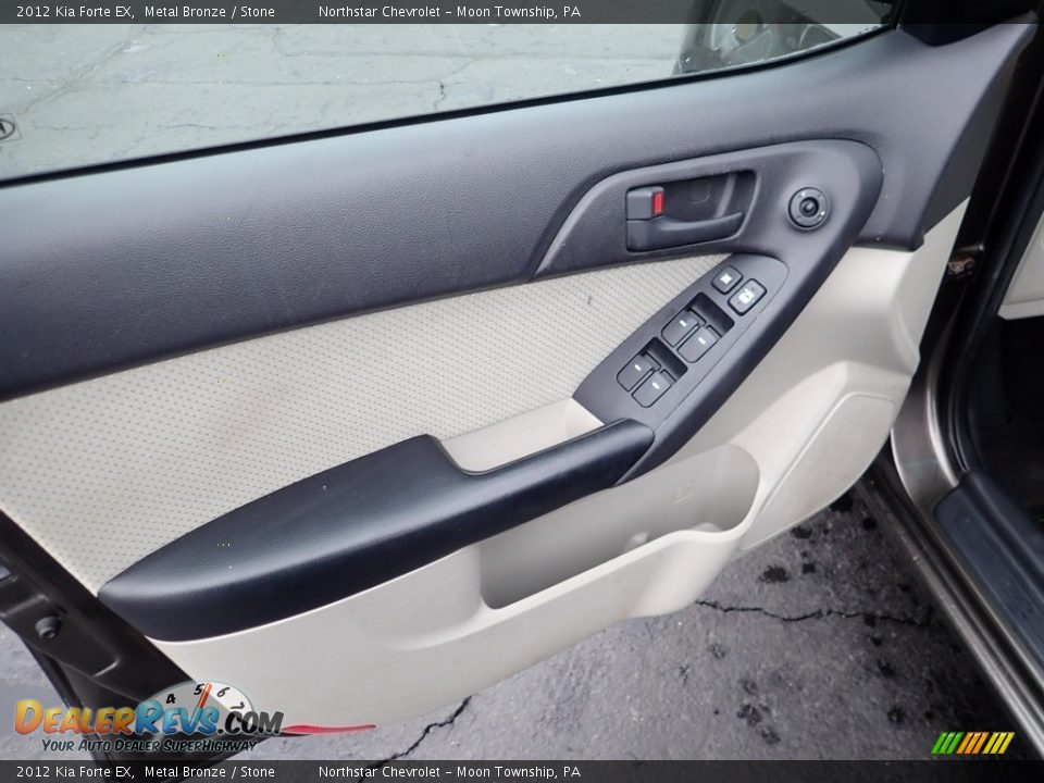 2012 Kia Forte EX Metal Bronze / Stone Photo #23