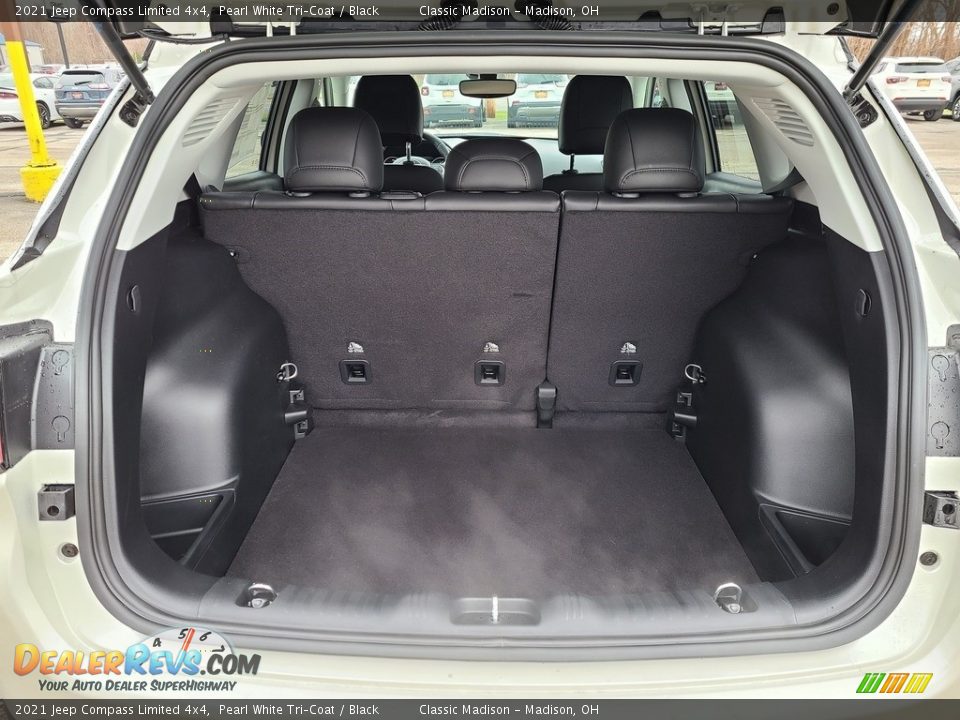 2021 Jeep Compass Limited 4x4 Pearl White Tri–Coat / Black Photo #11