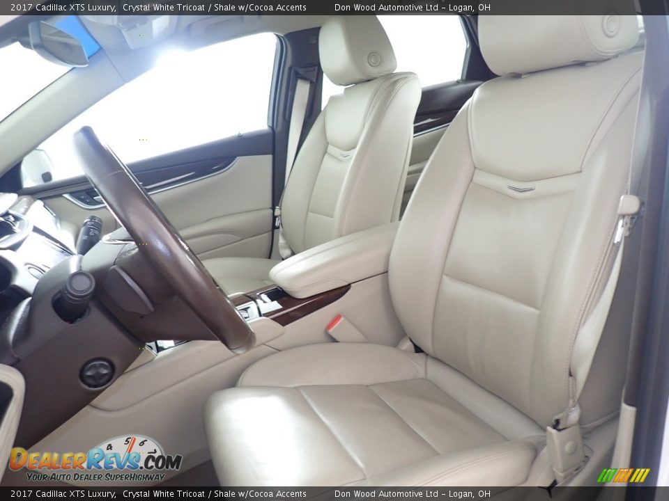 2017 Cadillac XTS Luxury Crystal White Tricoat / Shale w/Cocoa Accents Photo #12