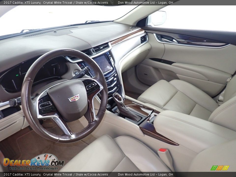 2017 Cadillac XTS Luxury Crystal White Tricoat / Shale w/Cocoa Accents Photo #13