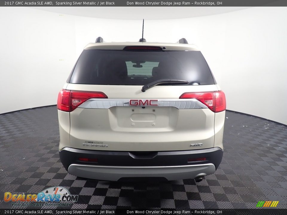 2017 GMC Acadia SLE AWD Sparkling Silver Metallic / Jet Black Photo #5