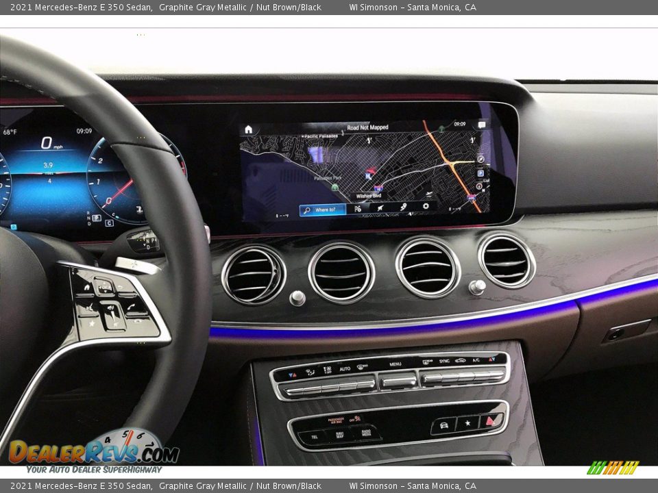 2021 Mercedes-Benz E 350 Sedan Graphite Gray Metallic / Nut Brown/Black Photo #6