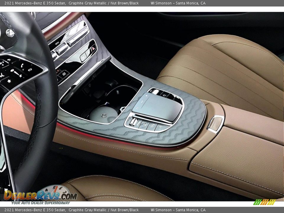 2021 Mercedes-Benz E 350 Sedan Graphite Gray Metallic / Nut Brown/Black Photo #7