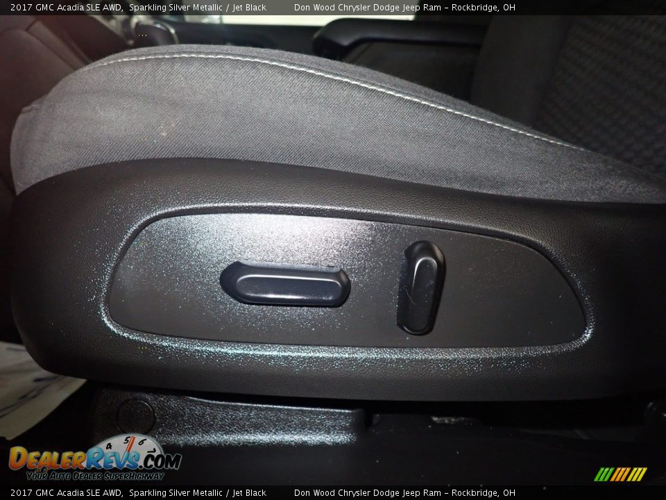 2017 GMC Acadia SLE AWD Sparkling Silver Metallic / Jet Black Photo #26