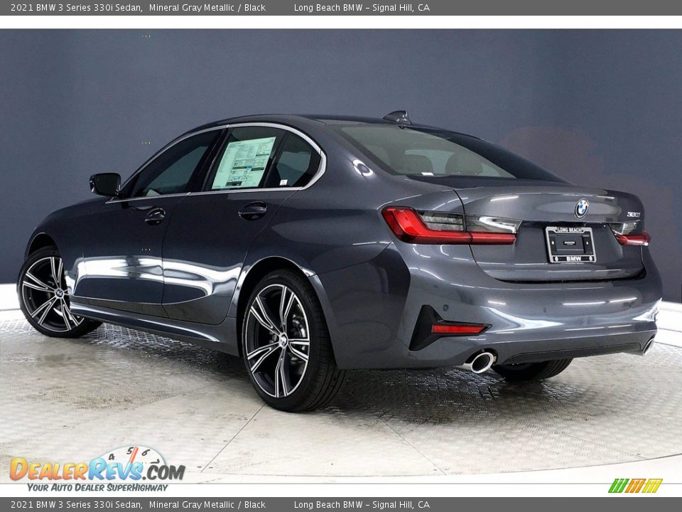 2021 BMW 3 Series 330i Sedan Mineral Gray Metallic / Black Photo #3