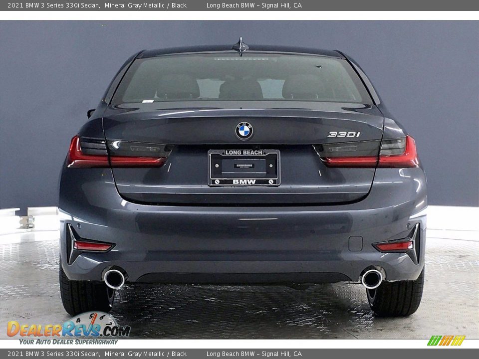 2021 BMW 3 Series 330i Sedan Mineral Gray Metallic / Black Photo #4