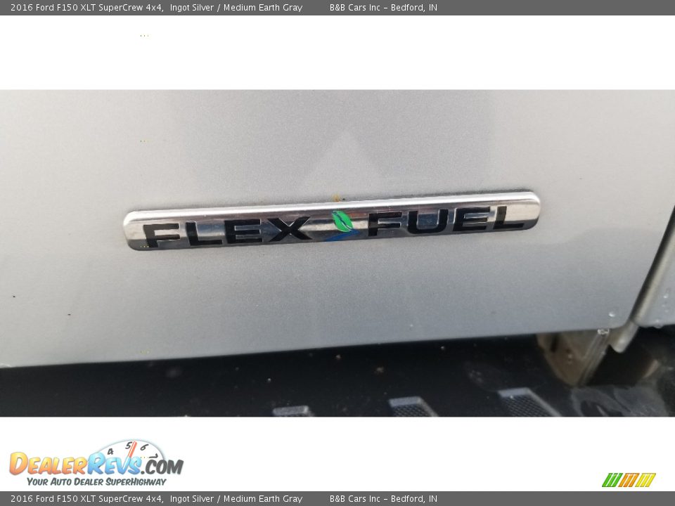 2016 Ford F150 XLT SuperCrew 4x4 Ingot Silver / Medium Earth Gray Photo #24