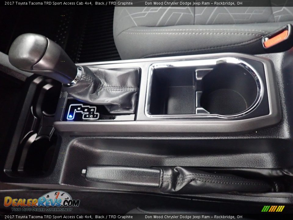 2017 Toyota Tacoma TRD Sport Access Cab 4x4 Black / TRD Graphite Photo #5