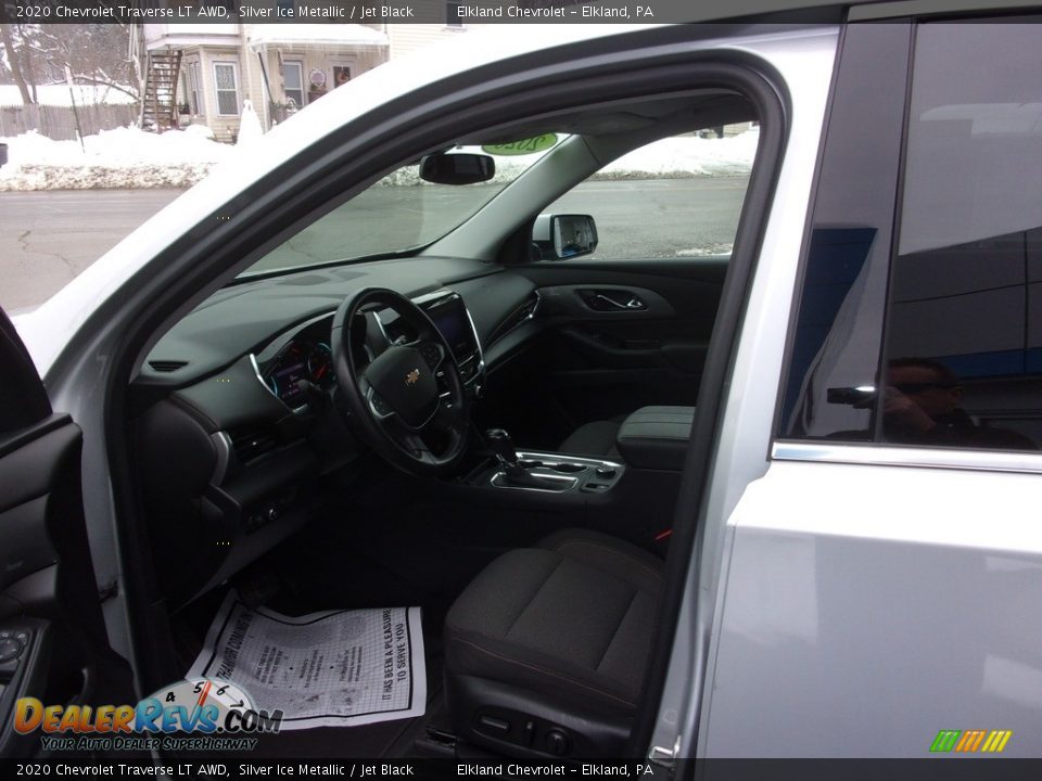 2020 Chevrolet Traverse LT AWD Silver Ice Metallic / Jet Black Photo #12