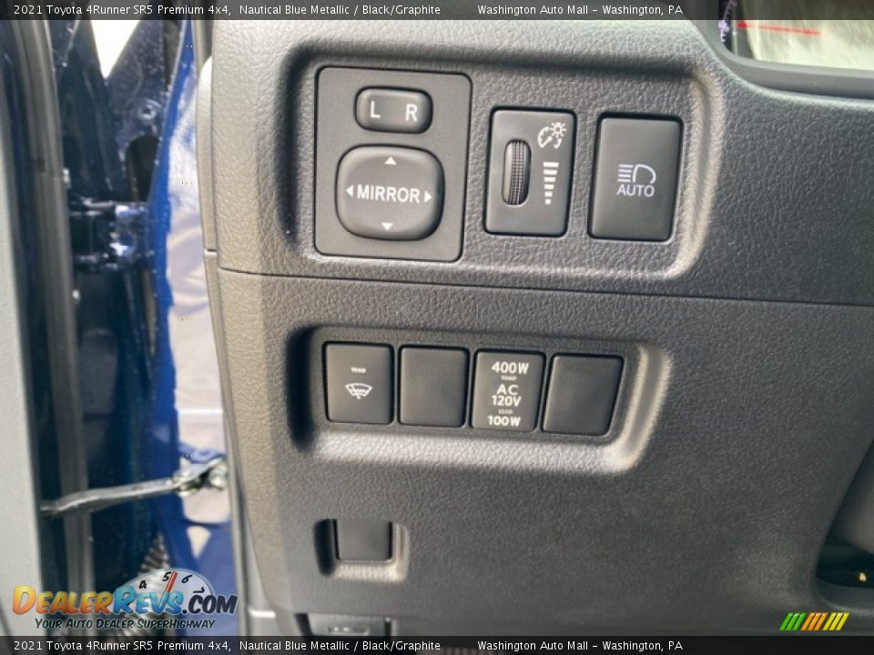 2021 Toyota 4Runner SR5 Premium 4x4 Nautical Blue Metallic / Black/Graphite Photo #20