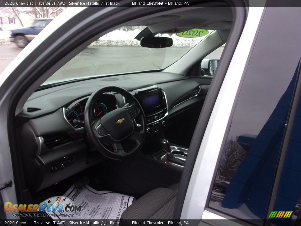 2020 Chevrolet Traverse LT AWD Silver Ice Metallic / Jet Black Photo #13