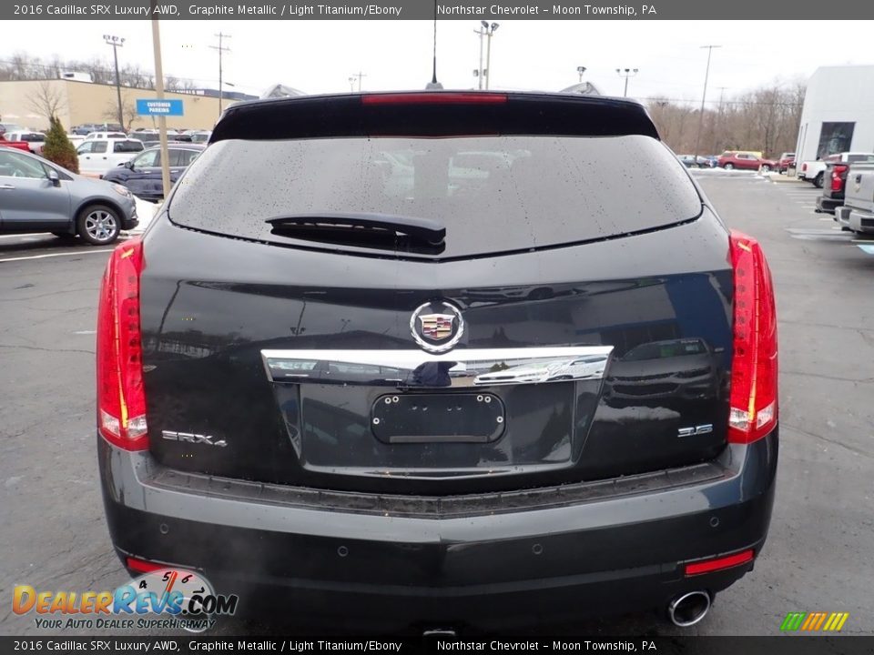 2016 Cadillac SRX Luxury AWD Graphite Metallic / Light Titanium/Ebony Photo #6