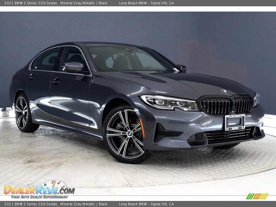 2021 BMW 3 Series 330i Sedan Mineral Gray Metallic / Black Photo #19