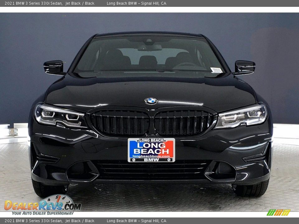 2021 BMW 3 Series 330i Sedan Jet Black / Black Photo #2