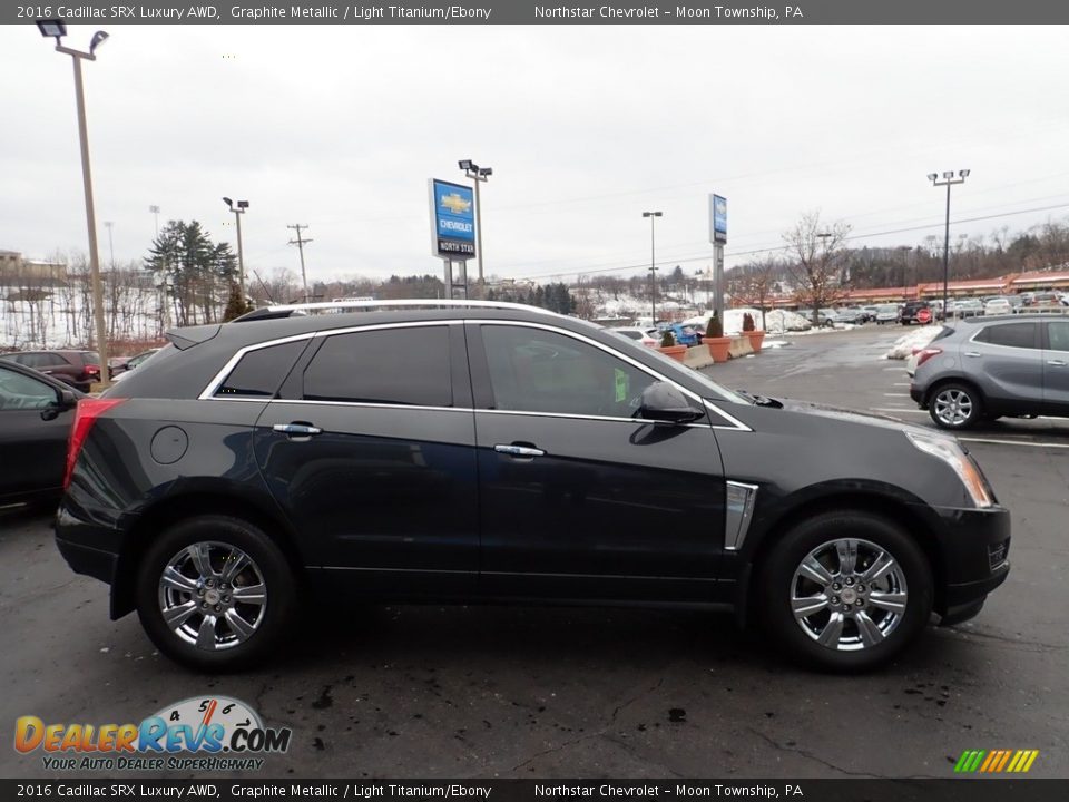 2016 Cadillac SRX Luxury AWD Graphite Metallic / Light Titanium/Ebony Photo #10