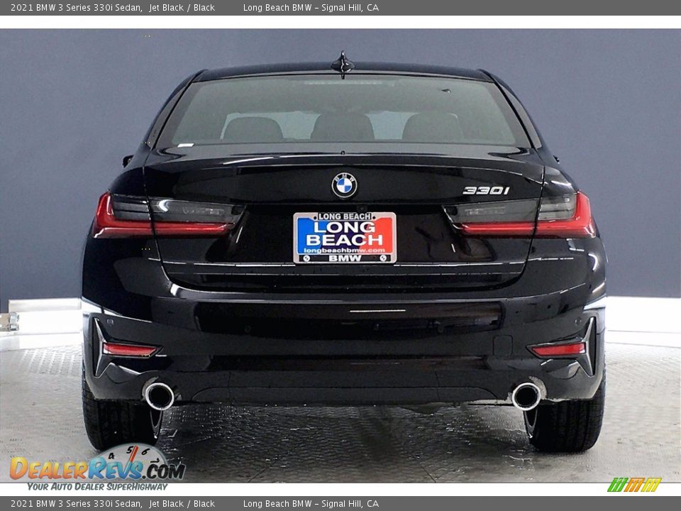 2021 BMW 3 Series 330i Sedan Jet Black / Black Photo #4