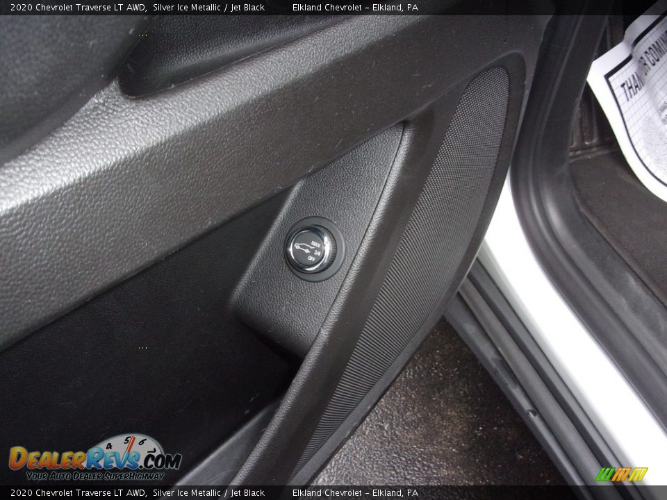 2020 Chevrolet Traverse LT AWD Silver Ice Metallic / Jet Black Photo #19