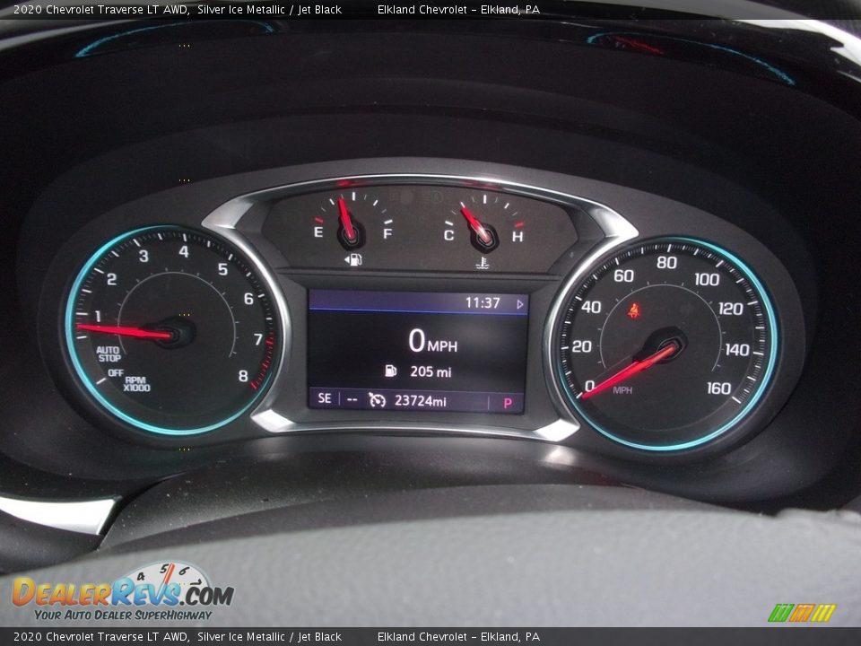 2020 Chevrolet Traverse LT AWD Silver Ice Metallic / Jet Black Photo #20
