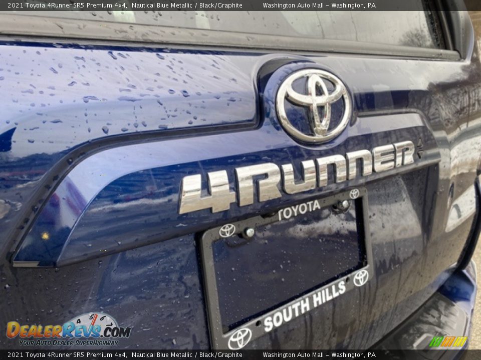 2021 Toyota 4Runner SR5 Premium 4x4 Nautical Blue Metallic / Black/Graphite Photo #31