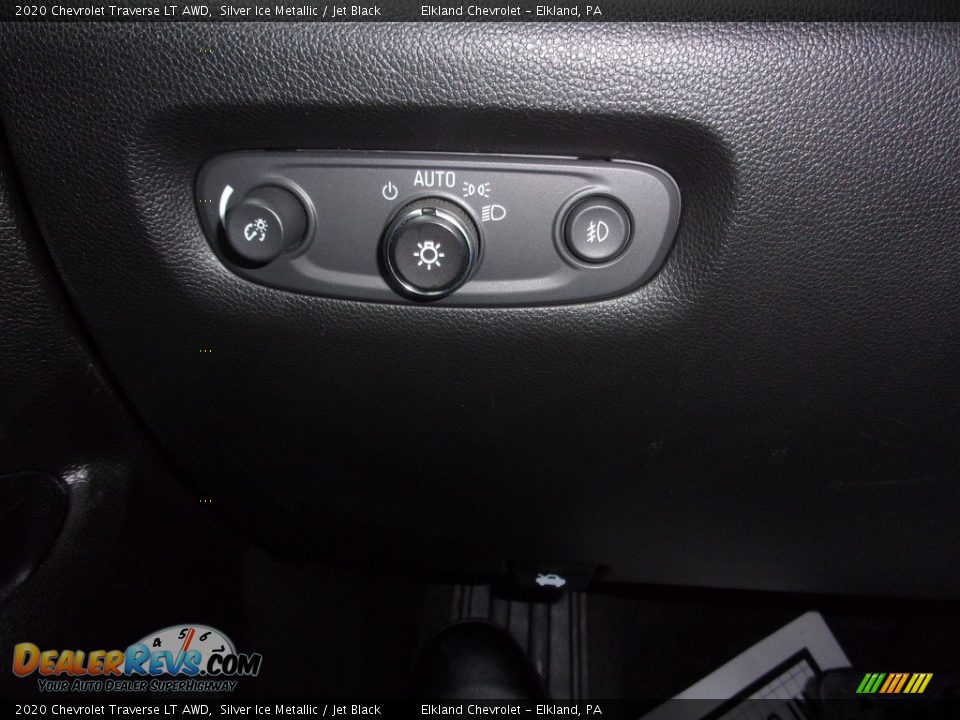 2020 Chevrolet Traverse LT AWD Silver Ice Metallic / Jet Black Photo #24